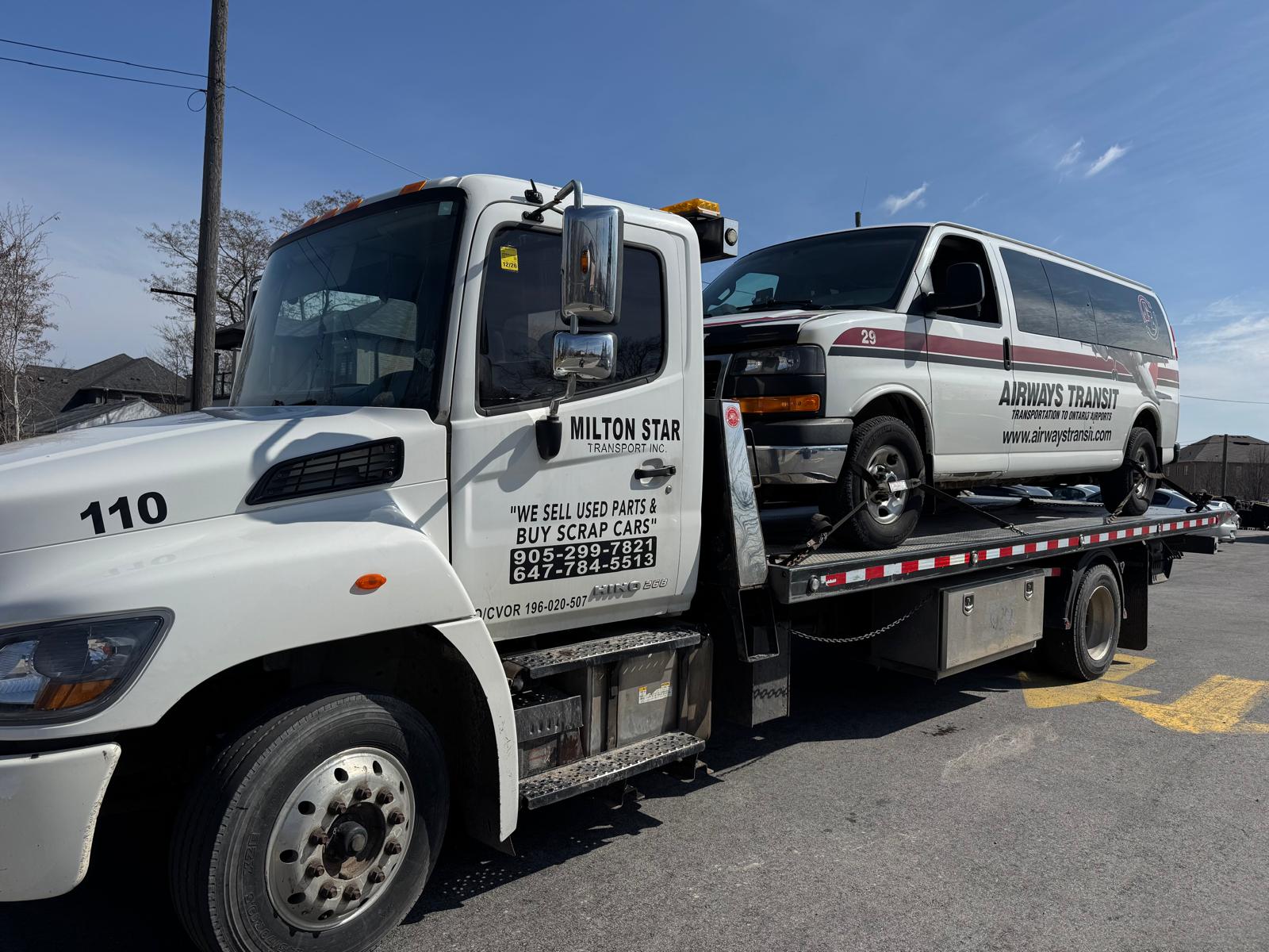 Milton Star Transport vehicle transport service